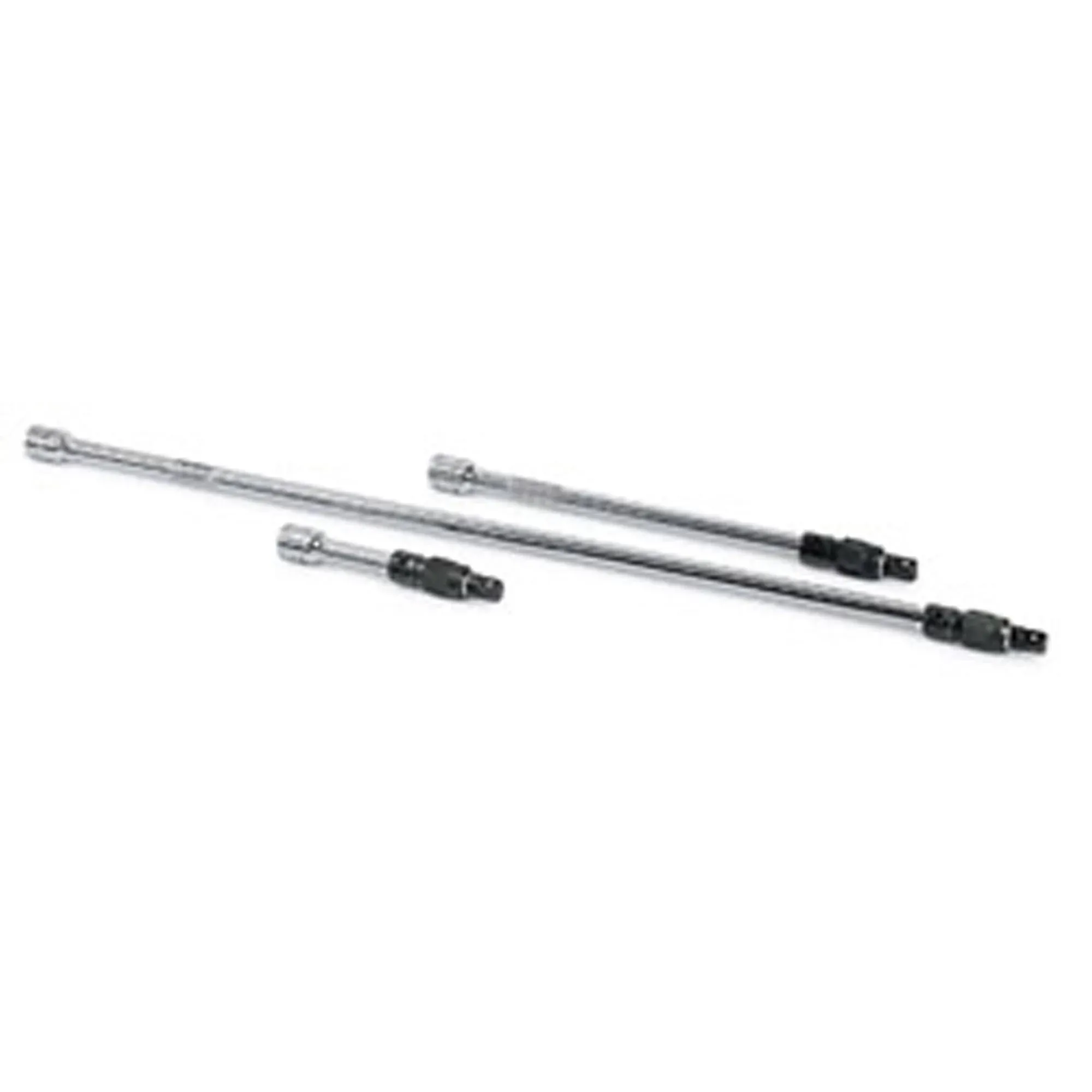 SK Tools USA 1/4" Drive, 3 Piece, Locking Chrome Extension Set: 3", 7", 15" | 4941