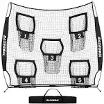 8 x 8ft Football Nets for Throwing,Footb<wbr/>all Target,Quarter<wbr/>back Training Equip...