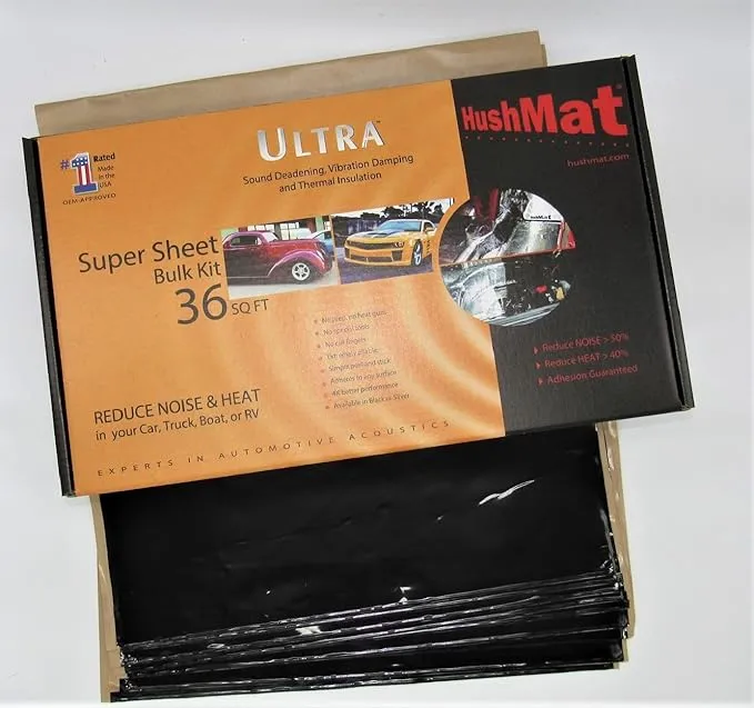 10800 Super Bulk Kit - (9) 18" x 32" Black ULTRA Sheets - 36 Square Feet