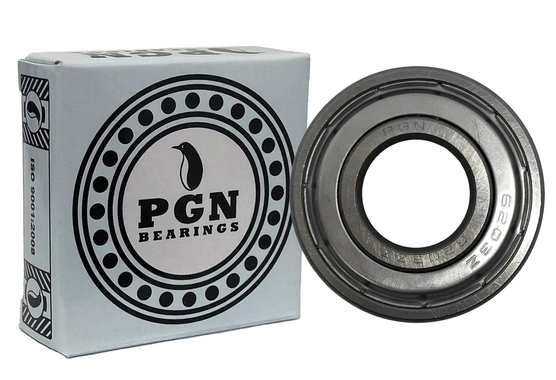 PGN Bearings (10 Pack) PGN 6203-ZZ Shielded Ball Bearing - C3-17X40X12 ...