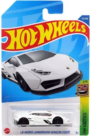 Hot Wheels LB-Work Lamborghini Huracan Coupe, Exotics 3/10