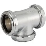 Eastman 35139 3-Way Tee 1-1/2 in 22 Gauge Slip-Joint Connect