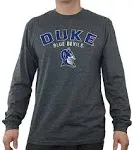 Duke Charcoal Heather Mens Core Long Sleeve T Shirt