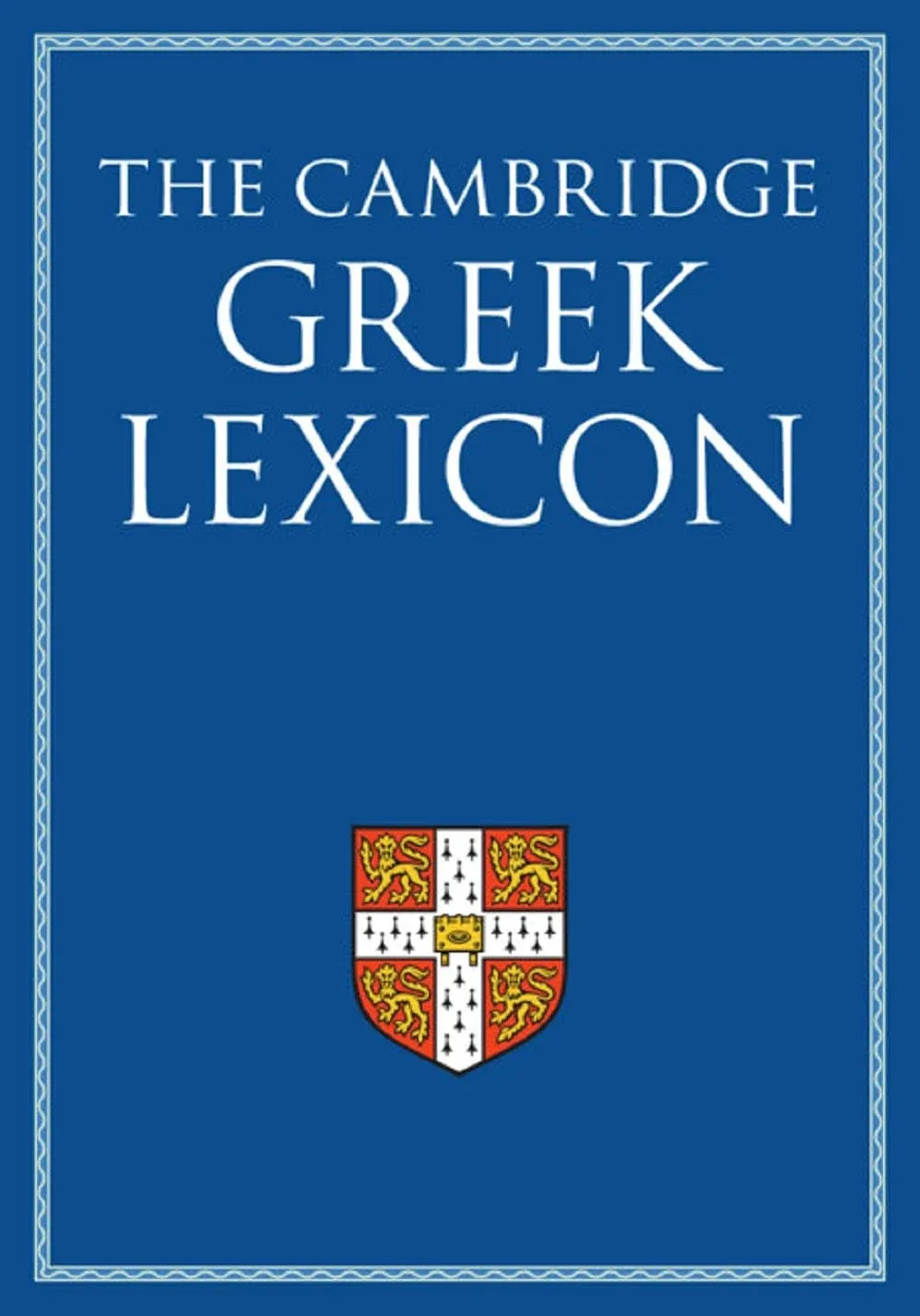 The Cambridge Greek Lexicon 2 Volume Hardback Set