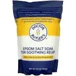 Doctor Butler’s Epsom Salt Soak – Sitz Bath Salts for Hemorrhoids Relief for Men and Women, Soothes and Provides Natural Relief Associated with Hemorrhoids (32 oz)