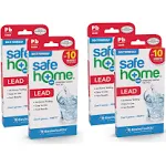 Safe Home® DIY Lead in Drinking Water Test Kit – Advanced Detection to 4 PPB – 5 Minute Test – 3 Levels of Test Results – Certified by Independent Laboratories – (4 Pack)