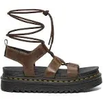 Dr. Martens Nartilla Gladiator Leather Sandal - Brown US 11, Women's