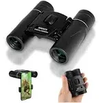 300x25 Binoculars For Adults And Kids High Powered Mini Pocket Binoculars With P