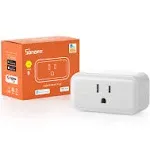 SONOFF Zigbee Smart Plug with ETL Certified, S40 Lite 15A Smart Outlet, Zigbee Repeater, Works with SmartThings and Amazon Echo Plus, Hub Needed for Amazon Alexa