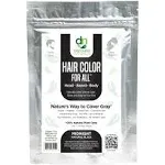 Natural Henna Hair Dye for All Hair Types - Men & Women I 100% Natural & Chemical-Free Pure Hair & Beard Color, Midnight Natural Black