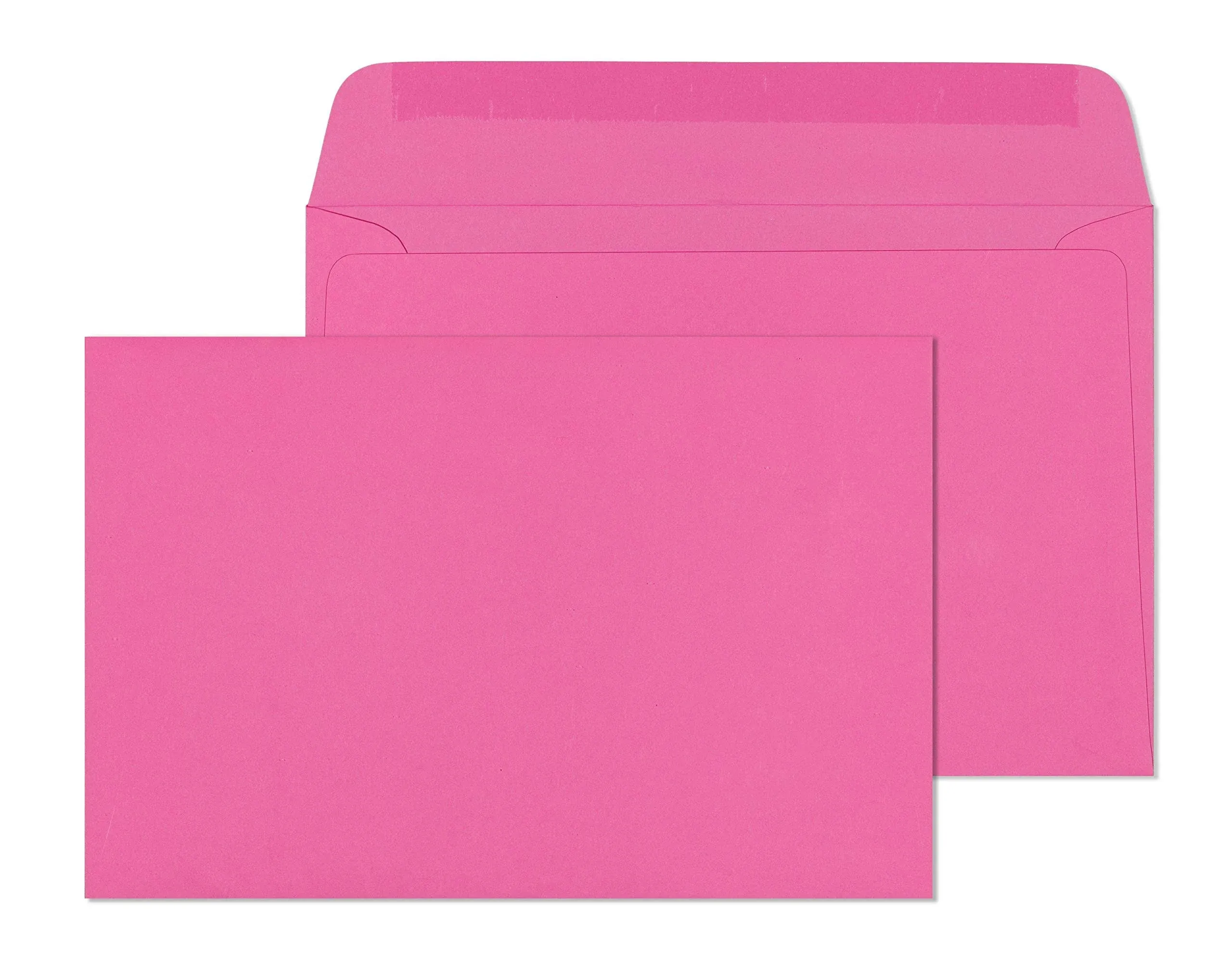 9x12 Envelope Pink Starburst Color- Blank Open Side Envelopes-15 Pack 24Lb Paper