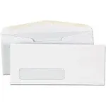 Universal Window Business Envelope V-Flap #10 White 500/Box