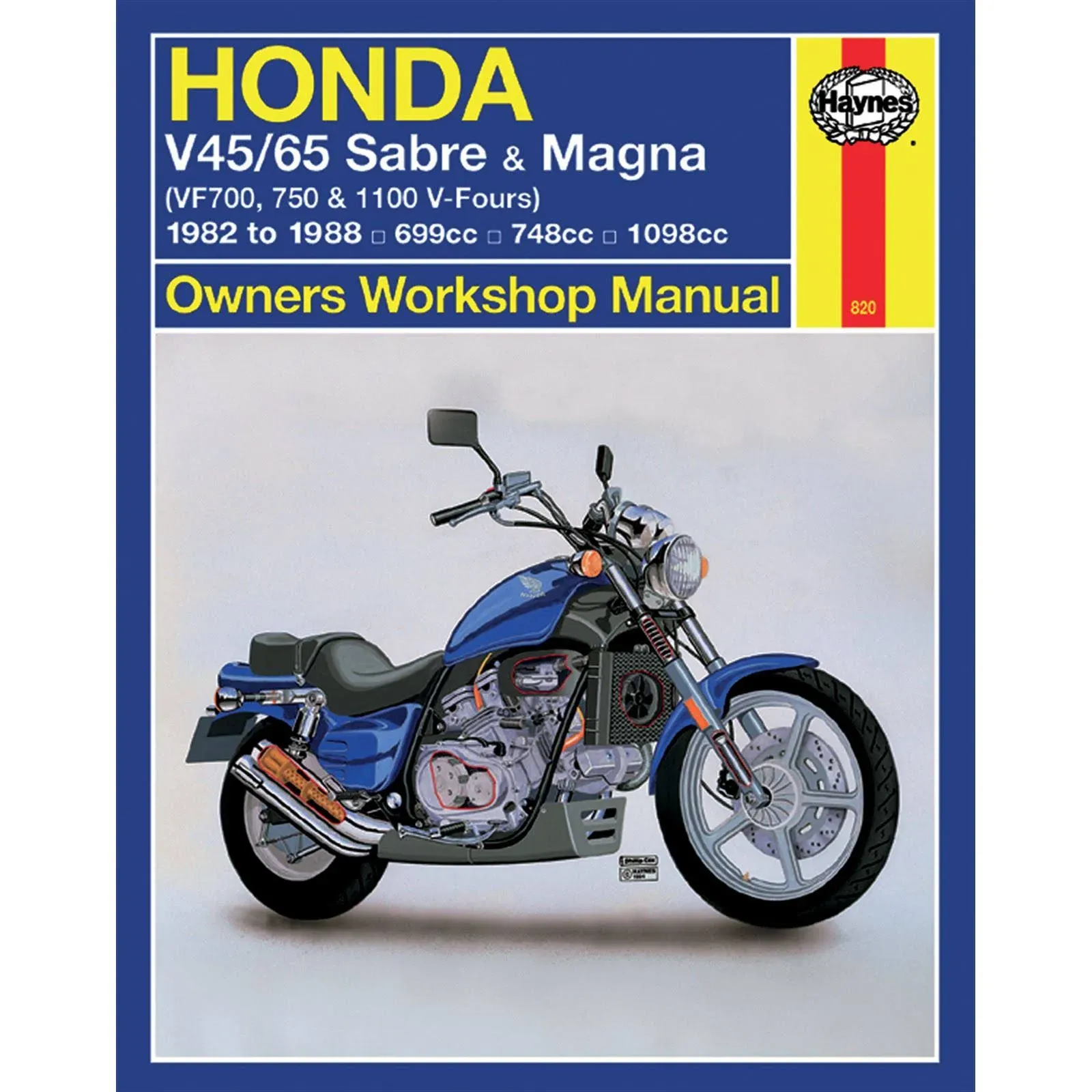 Honda Sabre/Magna Repair Manual 