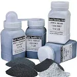 Rock Tumbler Grit 4 Steps Complete Kit,Total 3 Pounds, Can Polish Up t