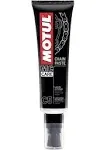 Motul 106513 C5 Chain Paste 4 Pack with No-Mess Applicator Brush Chain Lubricant 150mL Bottle with Premium Motul Sticker (4)