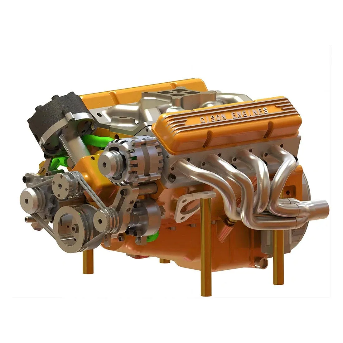 CISON V8 Engine Model Kit