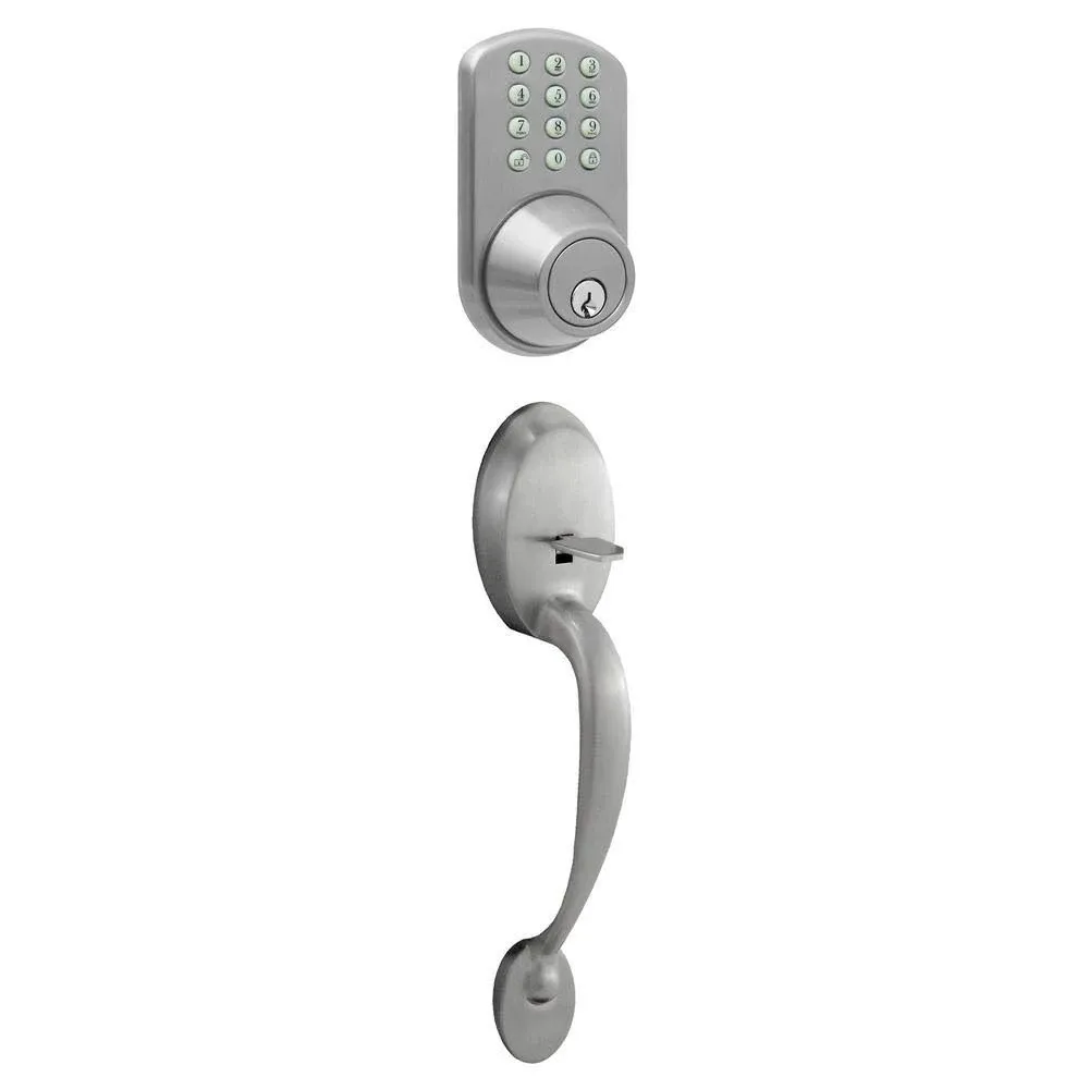 MiLocks Digital Deadbolt Door Lock and Passage Handle Set Combo