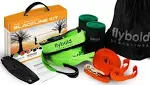 flybold Slackline Kit for Kids and Adults - 57 ft Balance Rope with Training ...