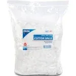 Cotton Balls. Case of 4000 Medium Cotton Balls for Wound Care. Soft and Absorbent, 100% Cotton. Non Sterile Cotton. Soft