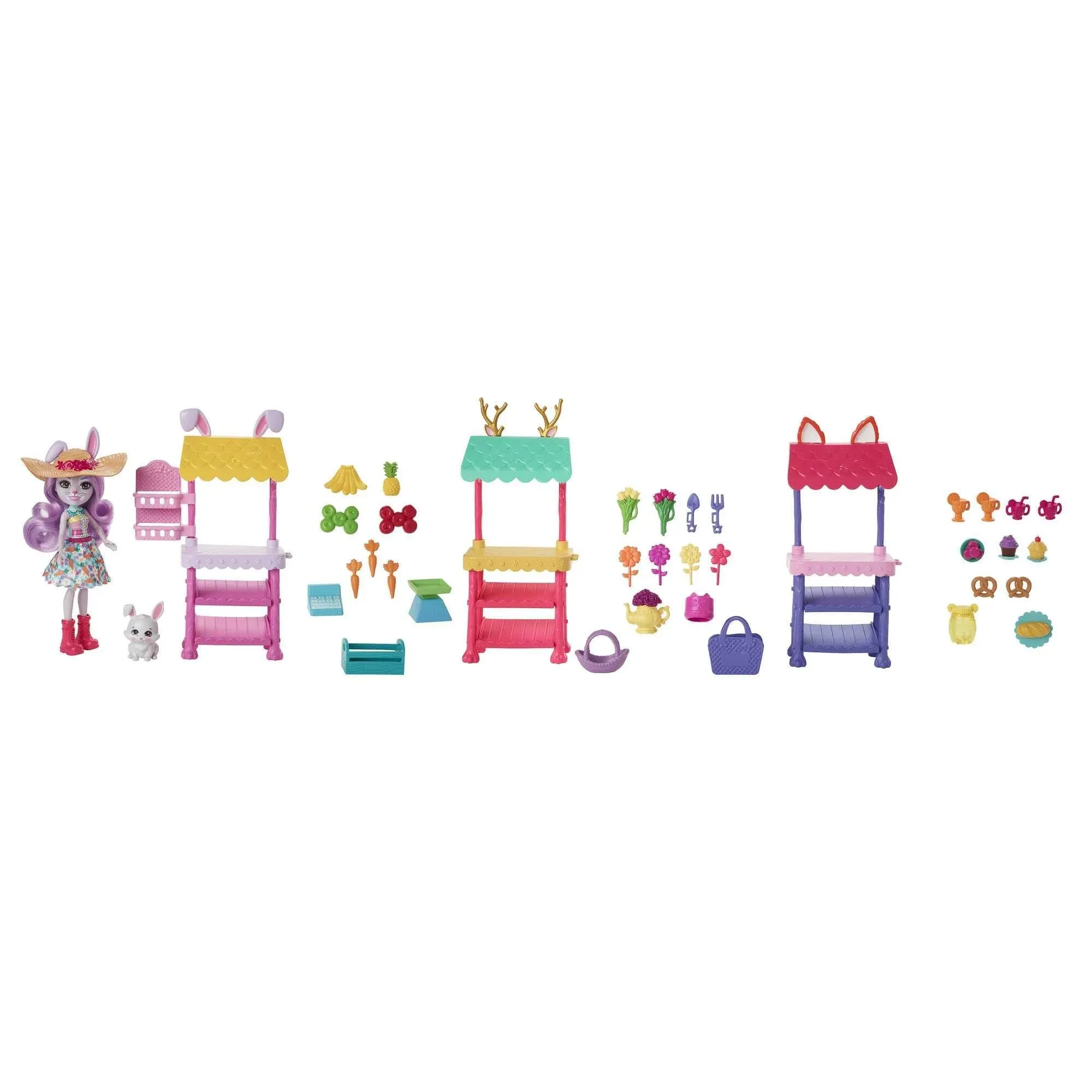 Enchantimals City Tails Bunny Farms Market Playset - HHC17