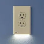 SnapPower GuideLight 2 Décor / Light Almond / 1 Pack - Outlet Cover Night Light