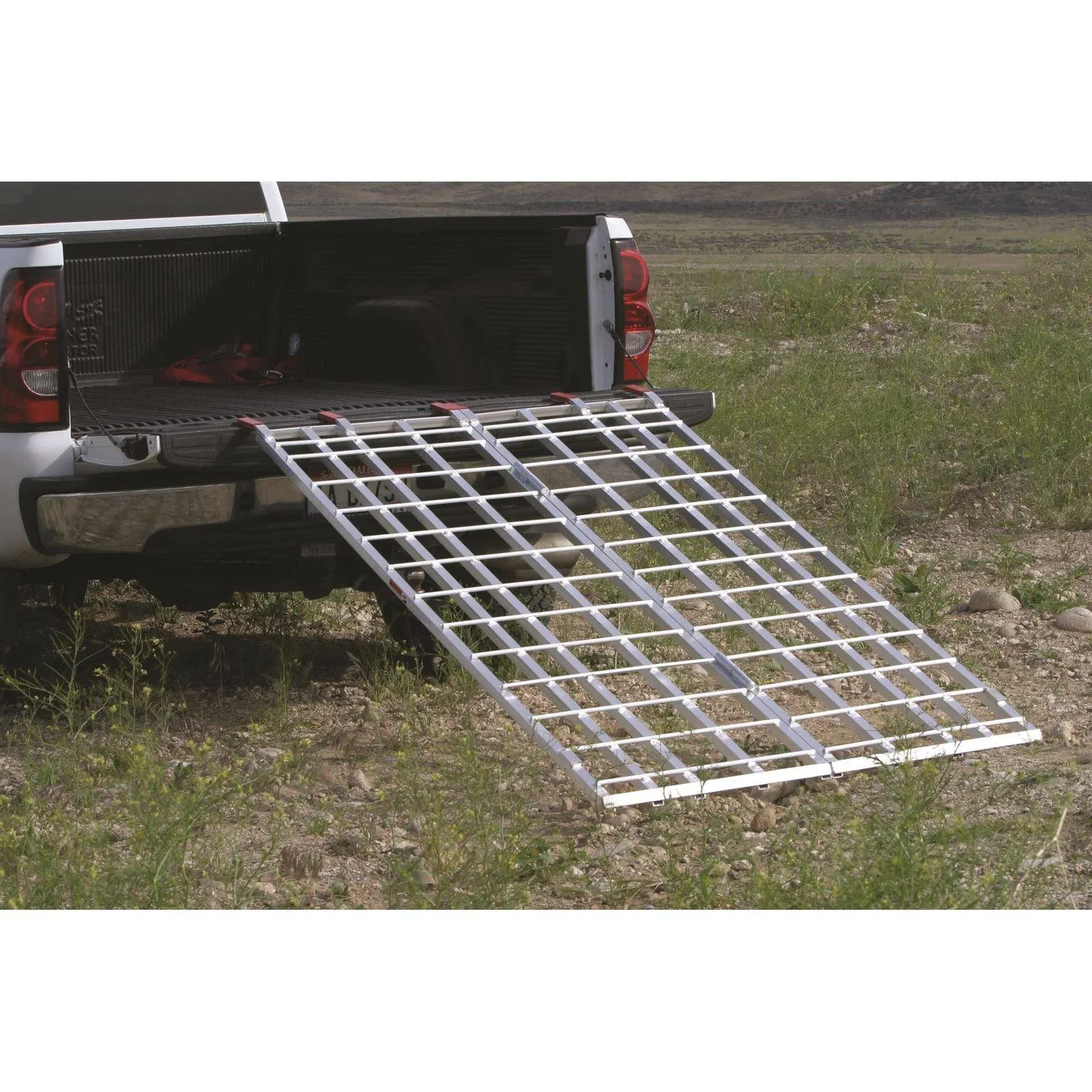 Fly Racing Aluminum Bi-Fold Ramp 1200 lbs 70" x 48" AR01XW48