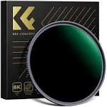 K&amp;F Concept ND100000 Solar Filter 49mm-95mm,  for DSLR Camera NANO-X Series