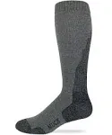 MUCK Boot Mens Merino Wool Gradual Compression Tall Boot Socks 1 Pair Pack