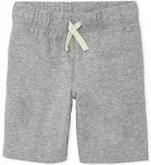 Kids French Terry Shorts - Gray