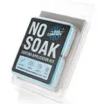 The Rag Company - Ultra No Soak Coating Applicator Kit - Microfiber Coating Sponges with Soak Barrier Plus 3 Scratchless and Edgeless 70/30 Blend Microfiber Towels for Buffing/Leveling Coatings