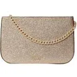 Brand New Kate Spade GLIMMER GLITTER CHAIN POCHETTE GOLD