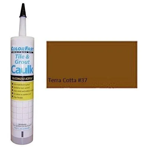 Colorfast Tile &amp; Grout Acrylic Latex Non Sanded 10.3 oz Caulk Mapei Color Match