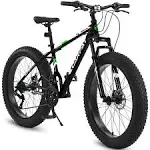 shimano 26 in. Fat Tire 21 Speed Mountain Bike