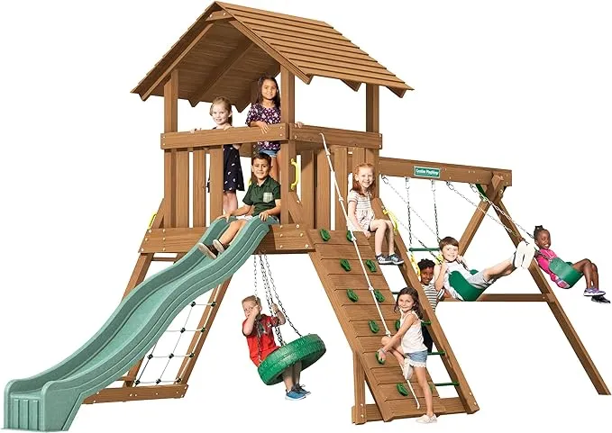 Creative Playthings (Classic Series) Northbridge Swing Set Made in The USA ...