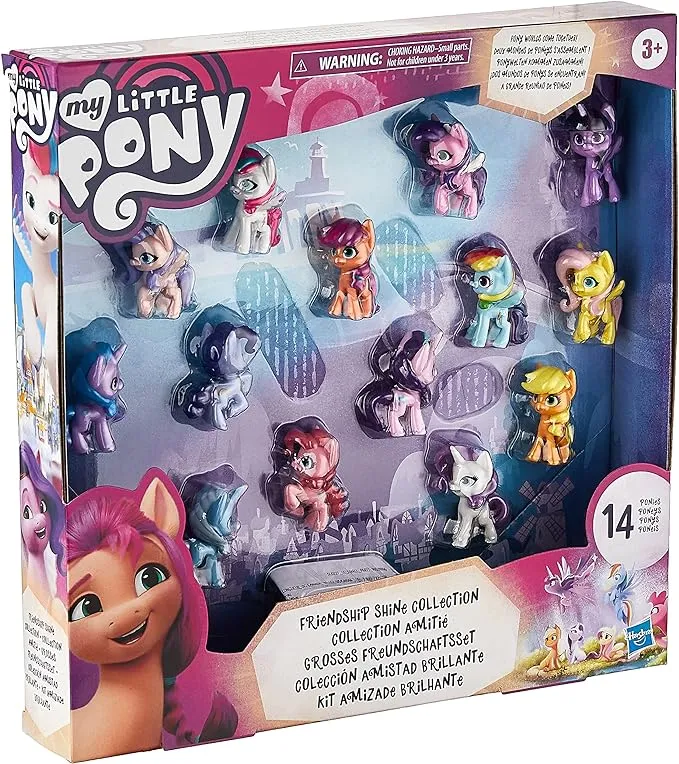 My Little Pony Friendship Shine 14 Mini Pony Figure Collection