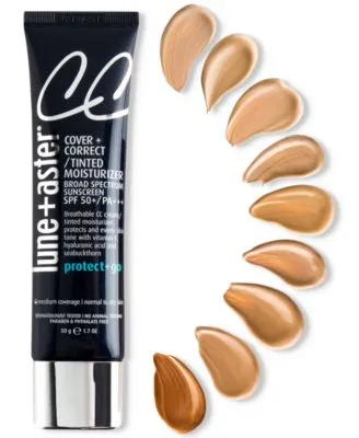 Lune+Aster CC Cream Broad Spectrum SPF 50+/PA+++- Light- Medium coverage CC Cream with SPF 50 creates a dewy glow