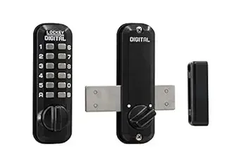 Lockey M220-JB Mechanical Surface Mount Digital Keyless Combination Lock Jet Black