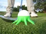 Single Pack - Practice Golf Bunker Shots Off Grass with This Training aid, no Need for Sand!