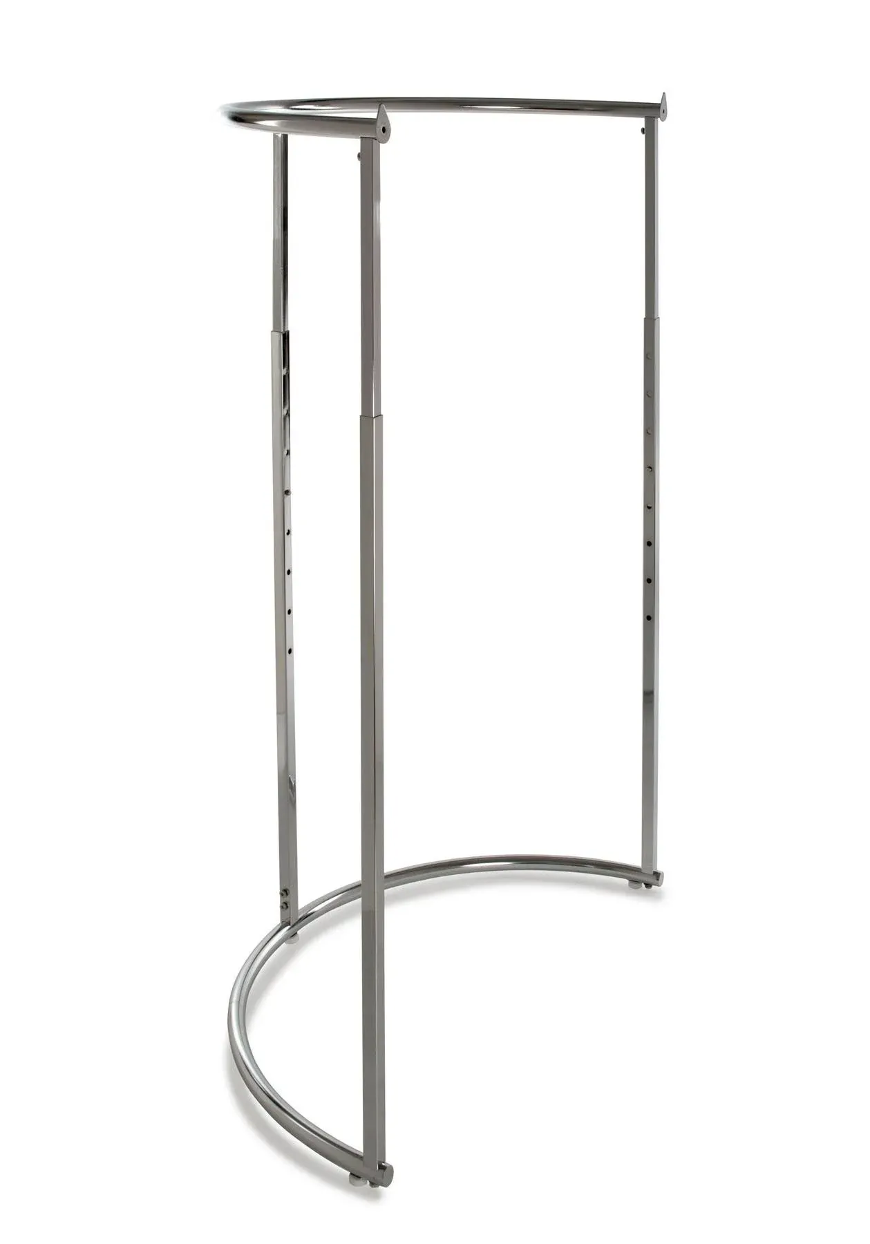 Econoco K62 Half Round Rack, Chrome