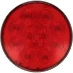 Grote 53252 Supernova 4" 10-Diode Pattern LED Stop Tail Turn Light - Grommet Mount, Male Pin