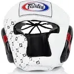 Fairtex Headgear Head Guard Super Sparring HG3, HG10, HG13 Diagonal Vision for Muay Thai, Boxing, Kickboxing