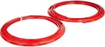 AlloyGator K4RDEXC - Red Wheel Rim Protector Set