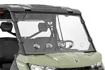 Rough Country 98262030 Vented Full Windshield | Scratch Resistant | Can-Am Defender (16-22)