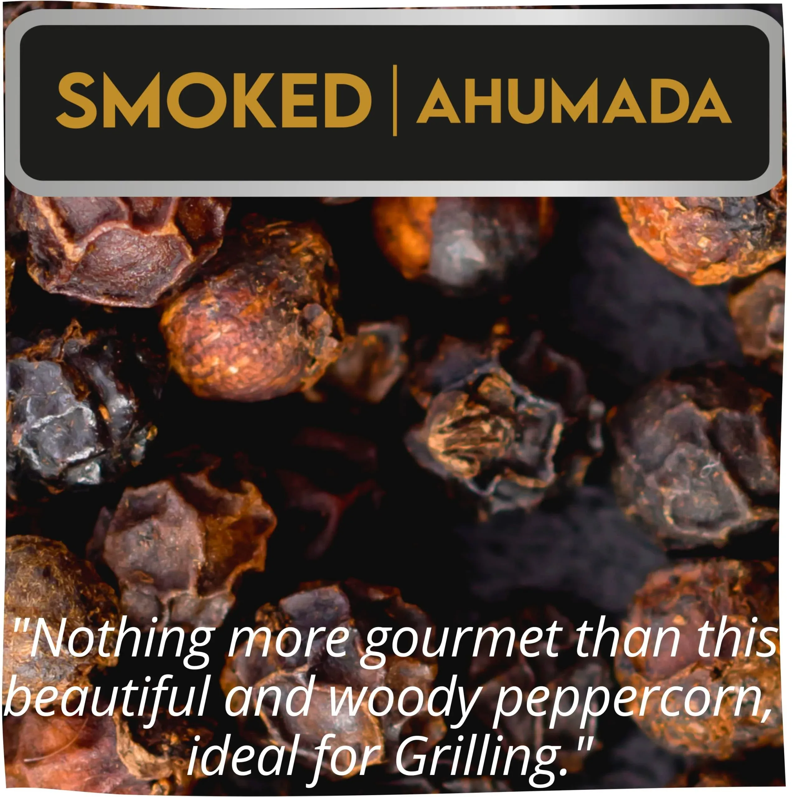 Yupanqui Smoked Peppercorns [17.6oz] Best Smoked Black Pepper Organic for BBQ ...