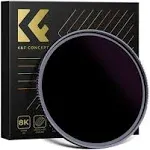 K&F Concept Nano-X Series ND100000 Solar Filter 95mm, 16.6-Stop Density 5.0 16.5 Stops, Multi Coated Photography Design, NDs, Aluminum KF01.2519