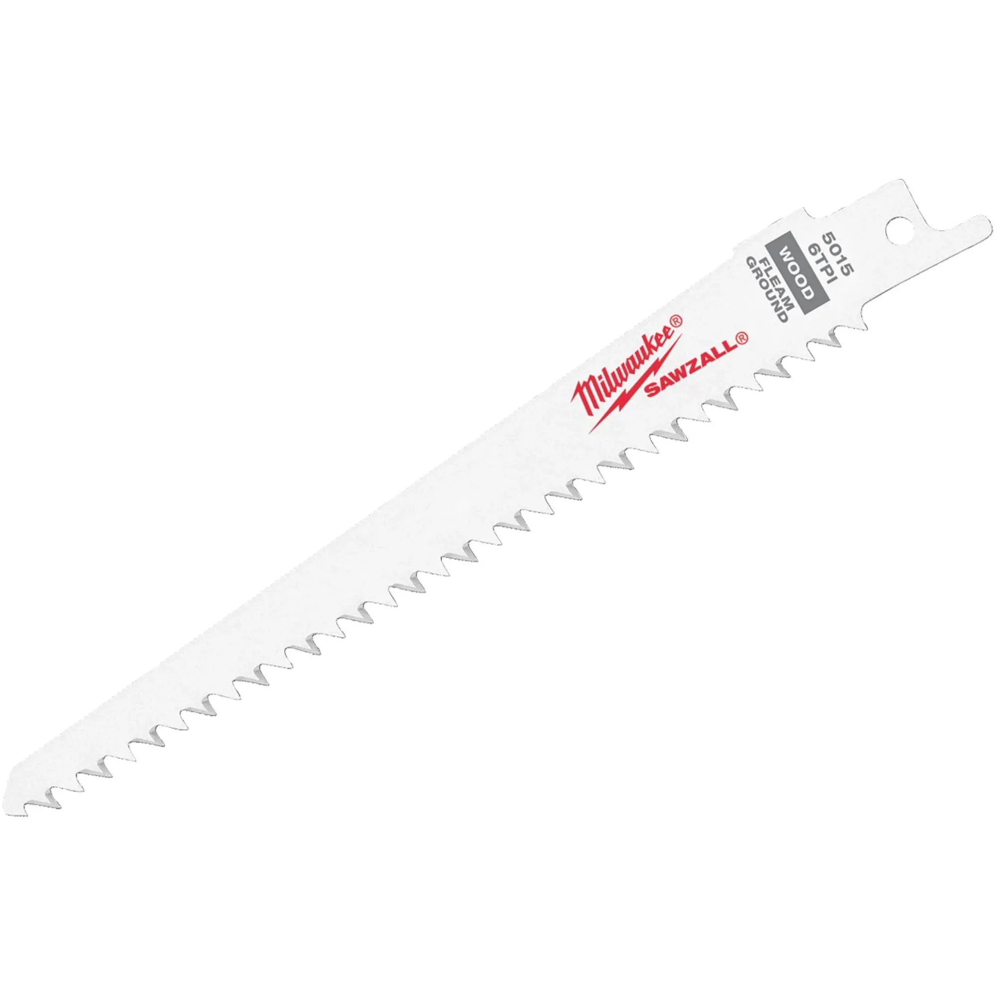 Milwaukee 48-00-5015 Super Sawzall Blade, 6 Teeth per, 6"