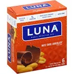 Luna Bar Nutz Over Chocolate Nutrition Bars (10.2 oz)