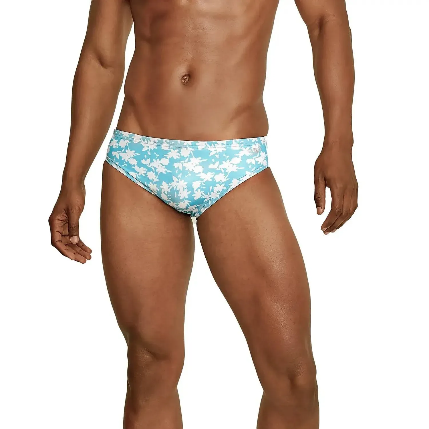 Speedo Men's Printed One Brief Extended Colors