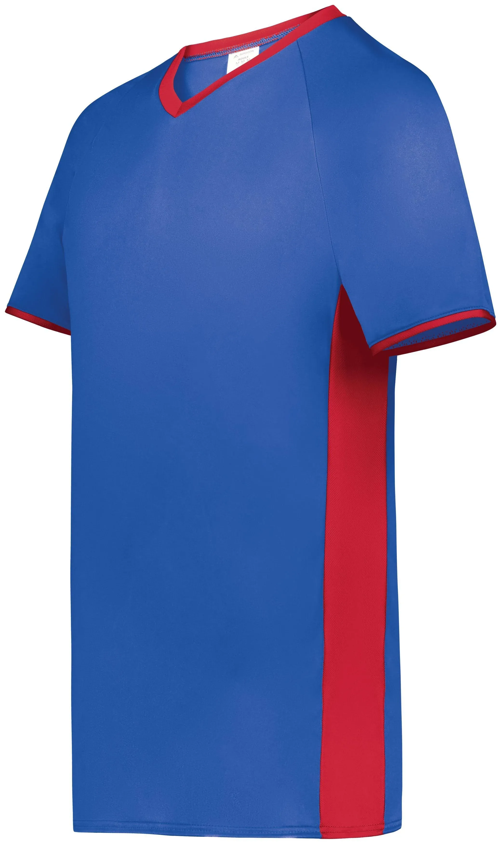 Augusta Sportswear 6907 Cutter V-Neck Jersey L Royal/ Scarlet