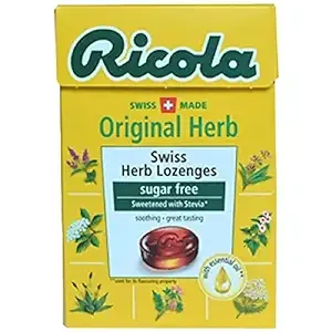 Ricola Original Sugar Free Swiss Herb Drops with Stevia 45g